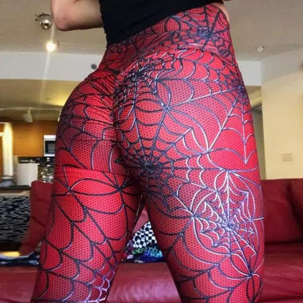 Spiderman Scrunch Leggings